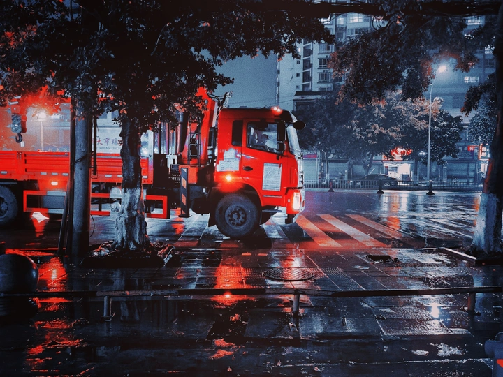 夜雨街