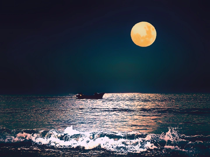海上生明月