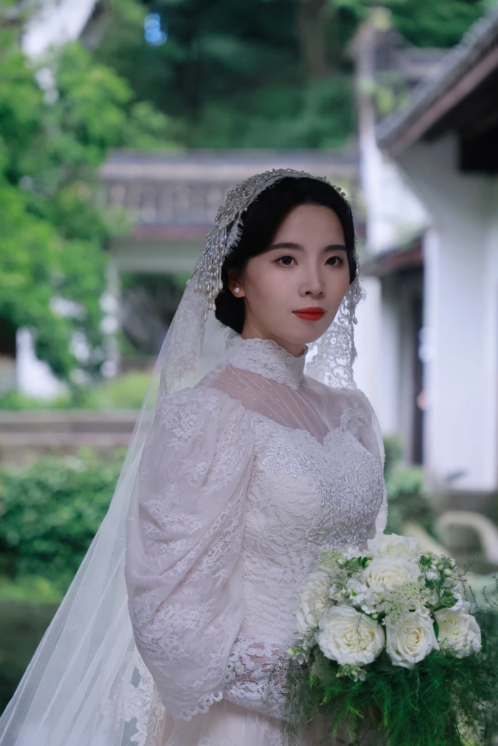 夏日影像诗｜独属于江南浪漫的白色婚纱