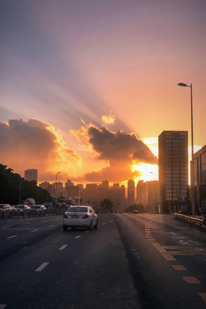 下班的路上