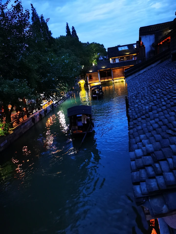 西栅栏的夜景