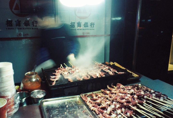 夜市街头