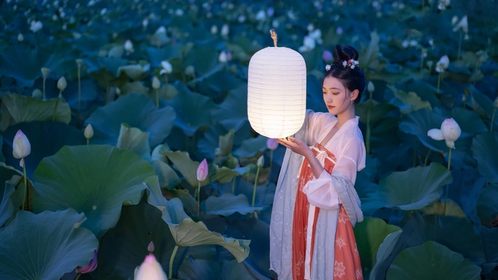 荷花姑娘